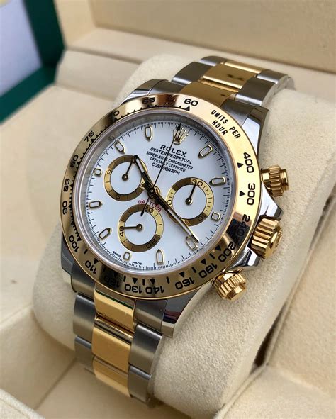 rolex cosmograph daytona two tone price|rolex cosmograph daytona cost.